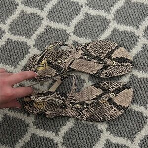Snake skin Sandals for WOMEN